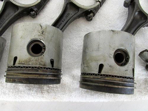 Vintage Set (4) Jahns Pistons w/ Reels 9:1 ratio. 4-Cylinder Sunbeam Motor, US $129.99, image 3