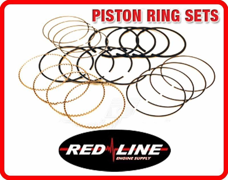 *chrome piston rings* acura integra type-s 2.0l dohc l4 16v 'k20a2'  02 03 04