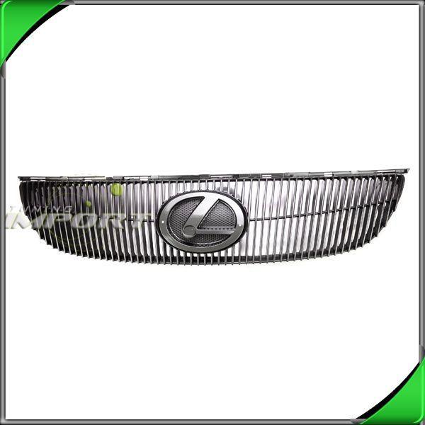 Front grille lx1200122 gray grid wo chrome mldg 2006-2007 lexus gs300/430 wo pcs