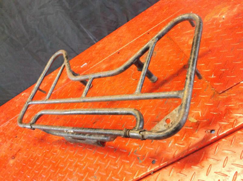 Suzuki lt- 4wd 250 1987 quad / atv rear carrier rack with hinge oem