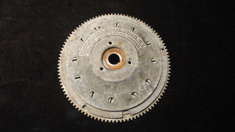 Used flywheel #0582628 for 1984 evinrude 90hp outboard motor ~e90mlcrd~