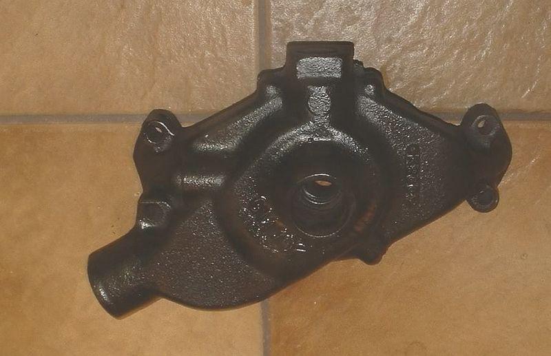 1970 camaro z28 ? z/28 corvette ? sbc 350 4 bolt # 326 water pump housing k-28-9