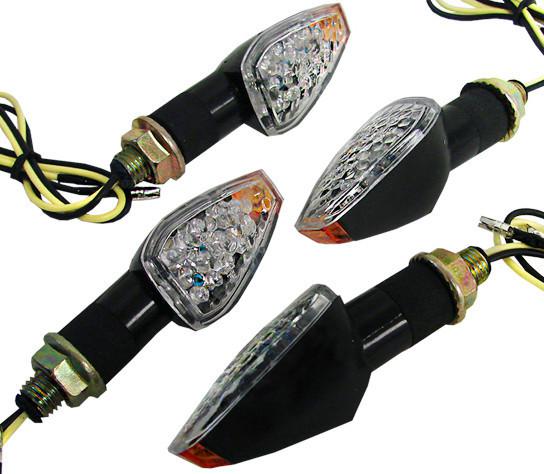 4~motorcycle dual sport turn signal led for suzuki dr drz 350 650 400 dl gs gsxr