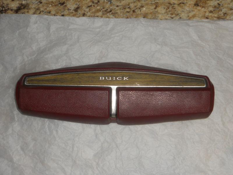 74-76 buick regal steering wheel center horn button/ pad