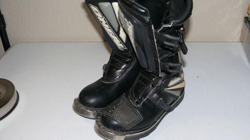Oneal racing boots size 5 must see