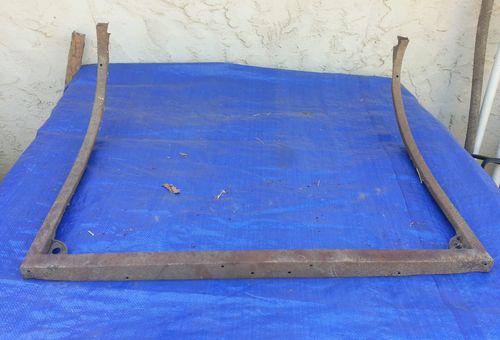 Ford 1928-29 model a rosdster deck lid seal