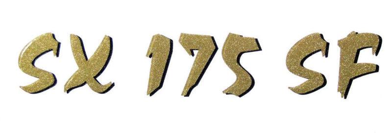 Glastron sx 175 sf decal genuine factory logo ski fish