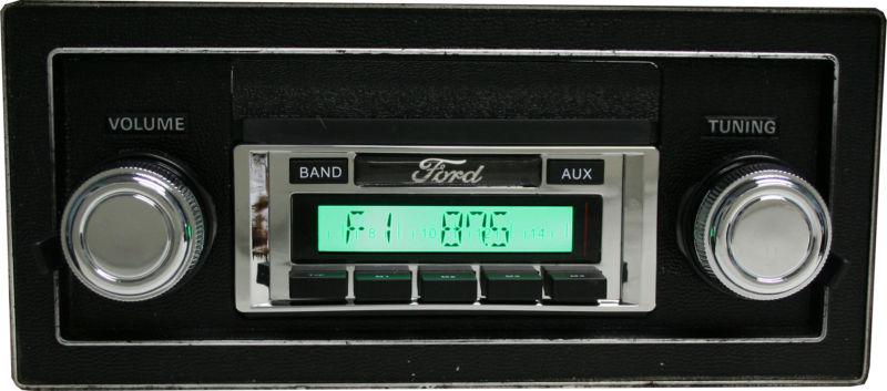 Usa-230 stereo radio for a '73-79 ford truck f series autosound new warranty aux