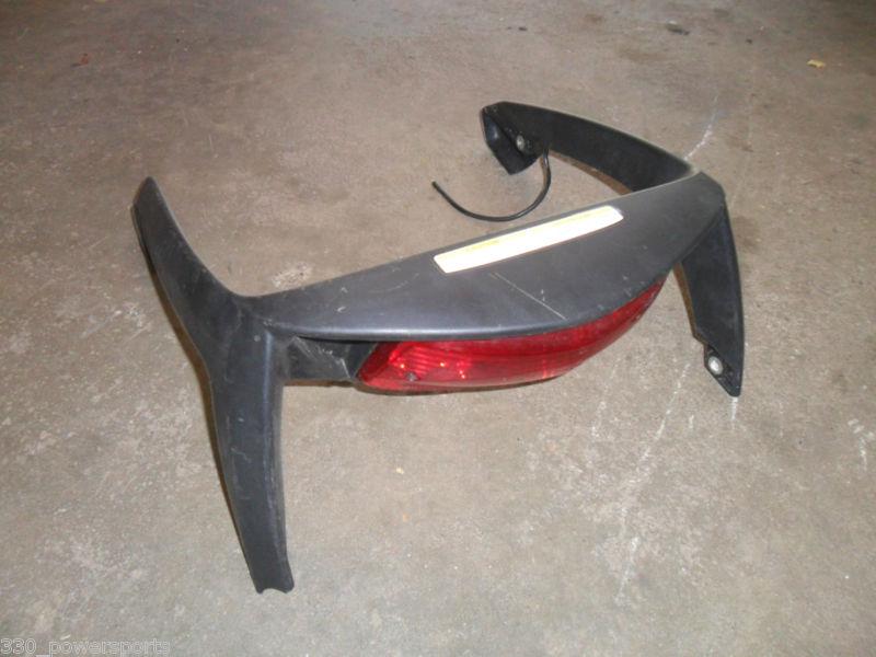 04 skidoo renegade rear rack and tail light 2004 600 800 ho mxz x  luggage cargo