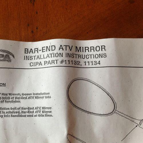 atv mirror, US $20.00, image 4