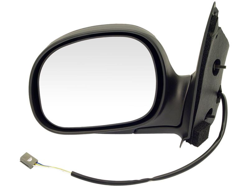 Side view mirror left power, w/o signal (black) platinum# 1270794