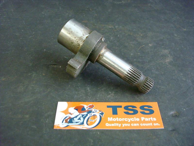 C1211 bsa b25 b44 b50? kick starter shaft with splines