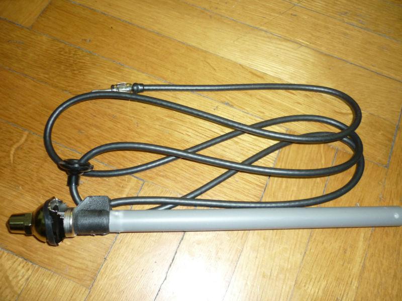 HIRSCHMANN HIT AUTA 650S UNIVERSAL retractable chrome antenna mast new , US $14.99, image 5