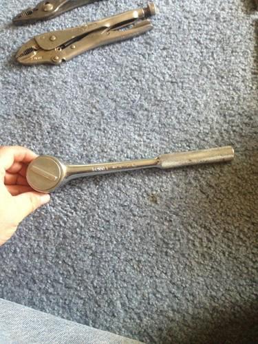 Vintage bonney a-702k 1/2" ratchet very clean works good old mechanics tool usa