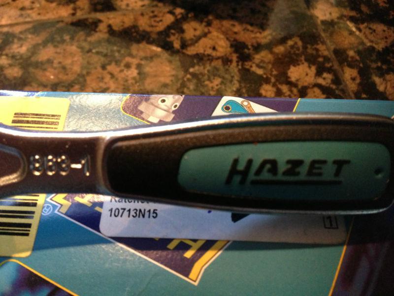 Hazet 863-1  ratchet wrench  1/4" drive -fine tooth 119 mm snap on mac german