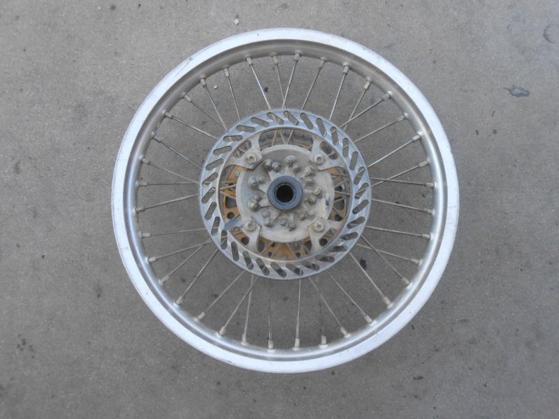 2004 kx250f rear wheel rim 19 x 1.85 hub spokes 2005 04 05 rmz250 rm-z 250