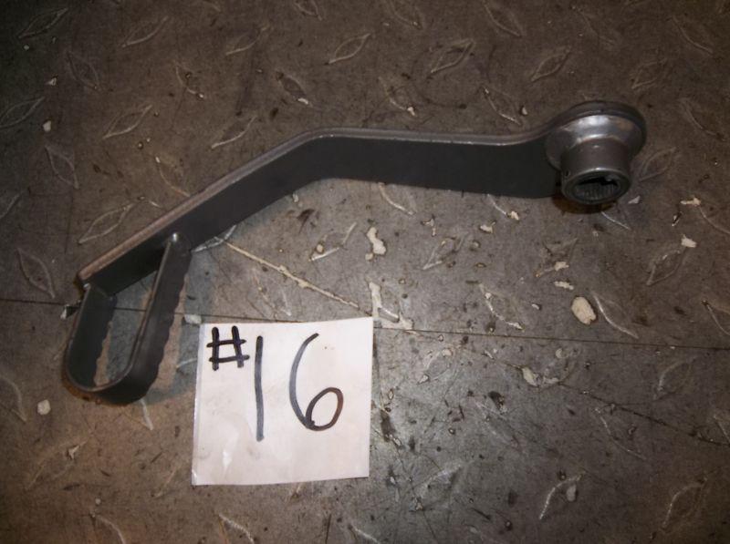 #16 2005 kawasaki kfx 700 kfx700 foot brake *