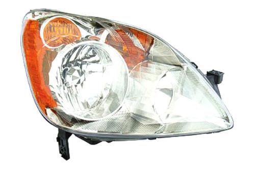 Replace ho2519113 - 05-06 honda cr-v front rh headlight lens housing