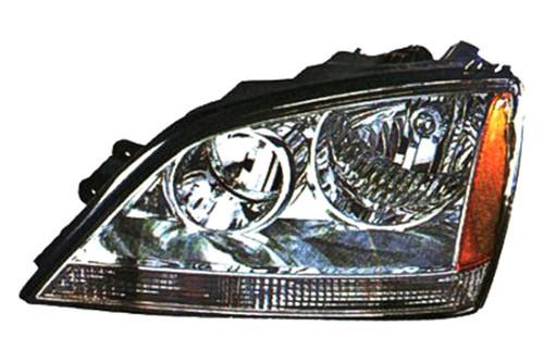 Replace ki2502113 - 03-04 fits kia sorento front lh headlight assembly