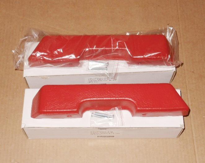 New arm rests red 72 chevrolet gmc truck with fasteners 1972