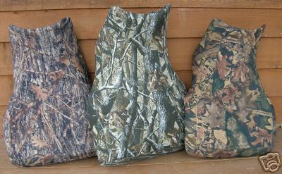 400 / 450 yamaha kodiak camo seat cover 2000&up
