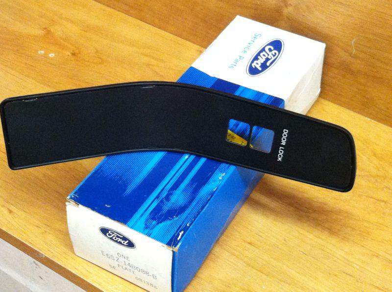 Nos genuine ford e6sz-14b088-b door switch plate e6sz14b088b free shipping