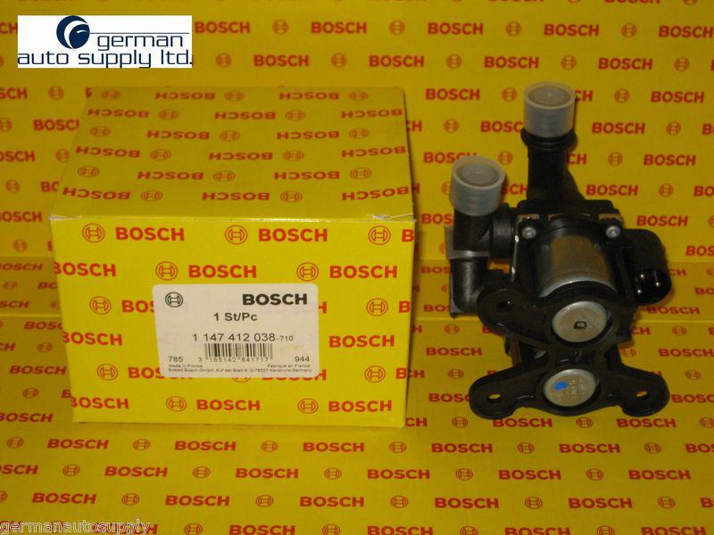 Bmw heater control valve - bosch - 1147412038 - new oem mono