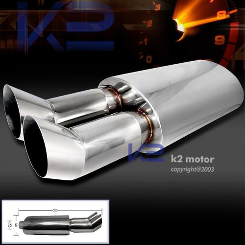 Find BMW E36 E46 E39 E90 E92 M3 DUAL DTM EXHAUST MUFFLER in Walnut