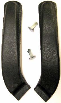 1969-1972 chevelle gto 442 gs front split bench seat black hinge covers