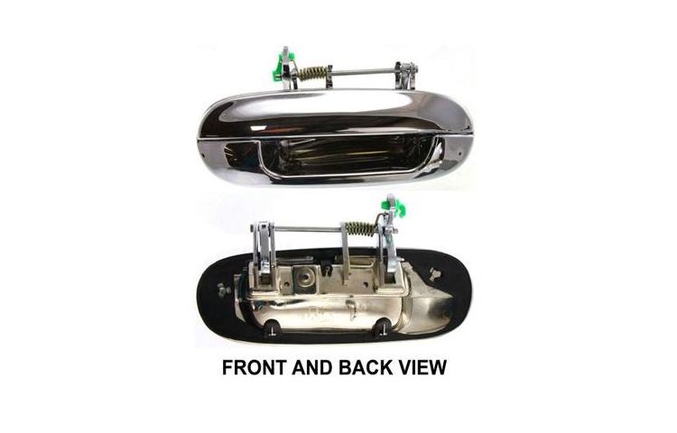 Passenger side outside-rear replacement door handle 02-08 chevy trailblazer
