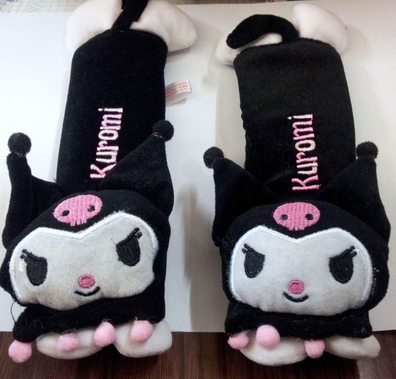 Kuromi Design Black Color Decoration Car Seat Belt Cover Multi Use Decoration, US $0.99, image 3