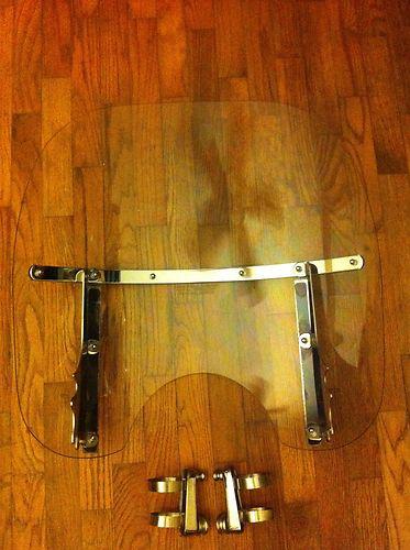 Switchblade 2-up Windshield + Chrome Installation Kit Honda Vtx 1300, US $239.99, image 2