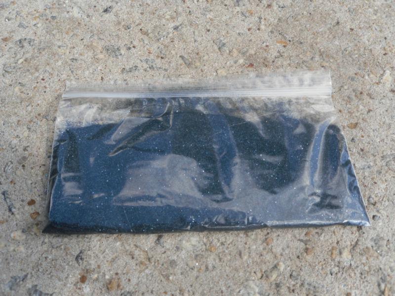 1 oz of metal flake blue/black .008