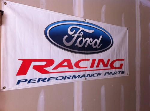 Ford racing banner 28x67