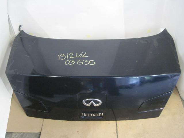 2003 03 infiniti g35 oem factory trunk deck lid h4300am6mm 464419