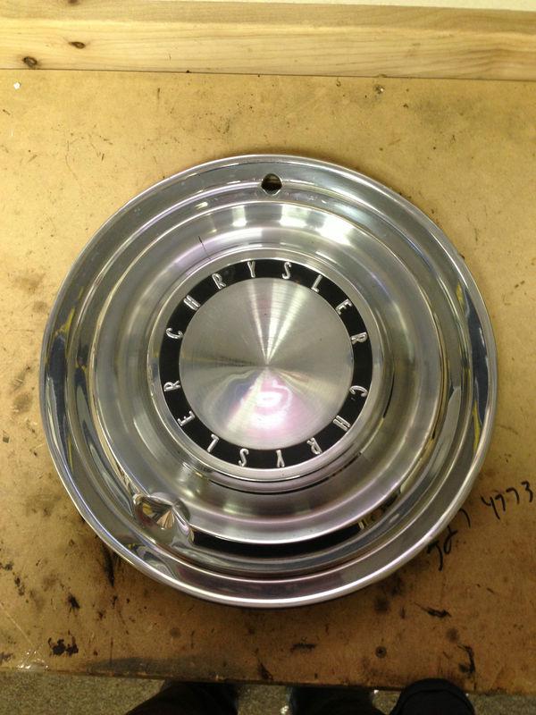 Find 1963 NOS PLYMOUTH NEWPORT ONE PIECE 14" HUBCAP WHEEL COVER MOPAR