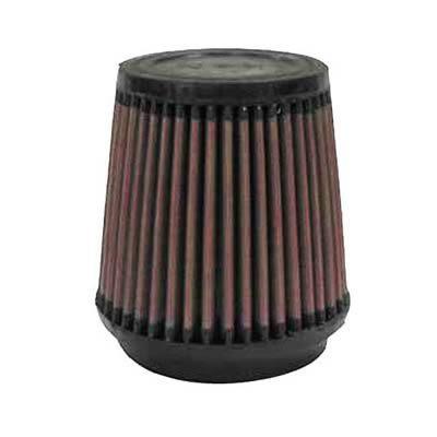 K&n air filter element round tapered cotton gauze red 3.500" dia inlet ru-2790