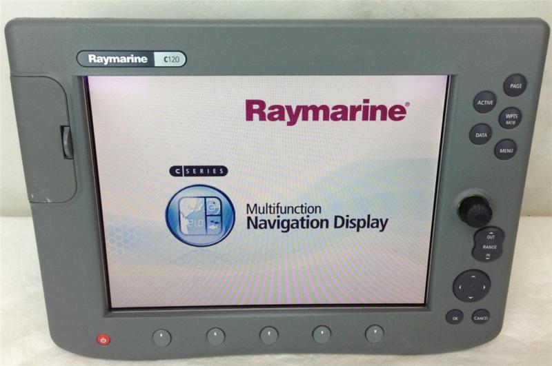 Raymarine c120 multifunction gps display