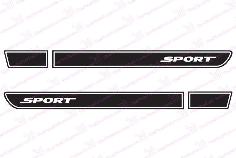 Jeep wrangler sport retro hood decal kit truck vinyl stickers jk all models