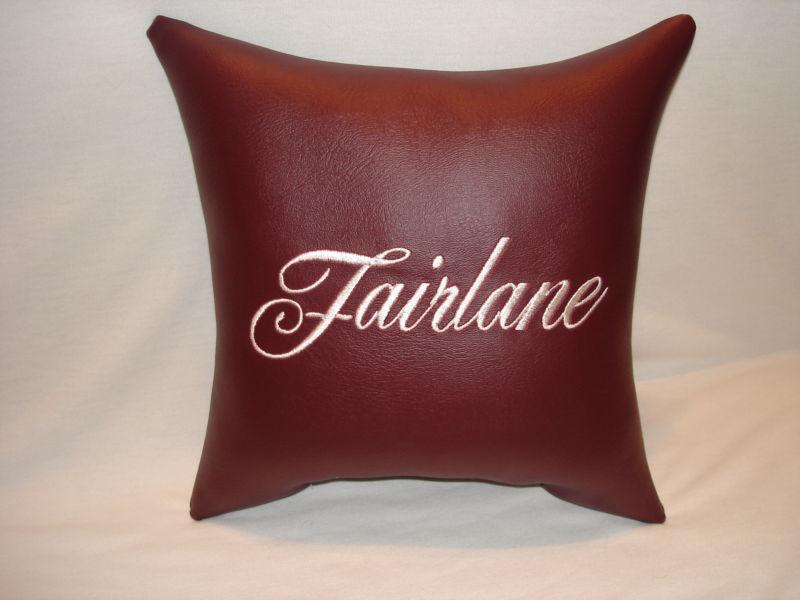 FAIRLANE custom made pillow set to match your paint GREAT CHRISTMAS GIFT!!, US $40.00, image 8