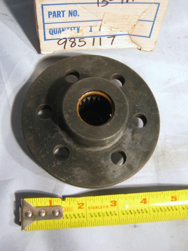 Omc johnson evinrude boat motor coupling and core plug, 985117, 0985117