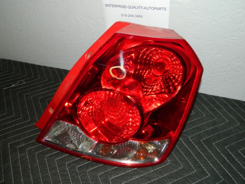 Oem 2004-2008 chevrolet aveo hatchback right, passenger side tail light assembly