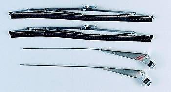 1956-1962 corvette windshield wiper arm and blade set correct