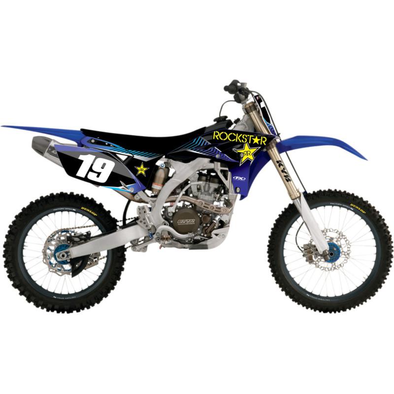 Factory effex 15-14224 rockstar energy graphics kit 2006-2009 yamaha yz250/450f
