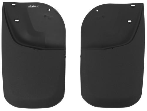 Husky custom-molded mud flaps 57691 rear "11-"12 ford f-250 and f-350 super duty