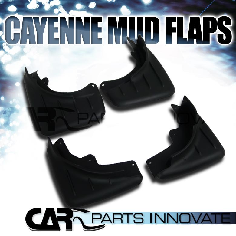 2006-2010 porsche cayenne abs front & rear mud flaps splash guards