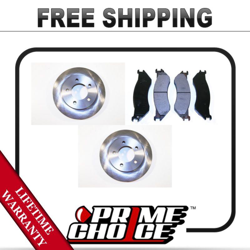 Find FRONT METALLIC BRAKE PADS AND DISC ROTORS LEFT & RIGHT PAIR