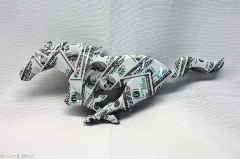 Ford mustang pony oem running horse front grille emblem badge 2010-2014 custom