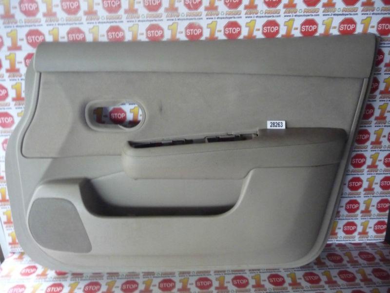07 08 09 10 11 nissan versa passenger/right front door trim panel oem