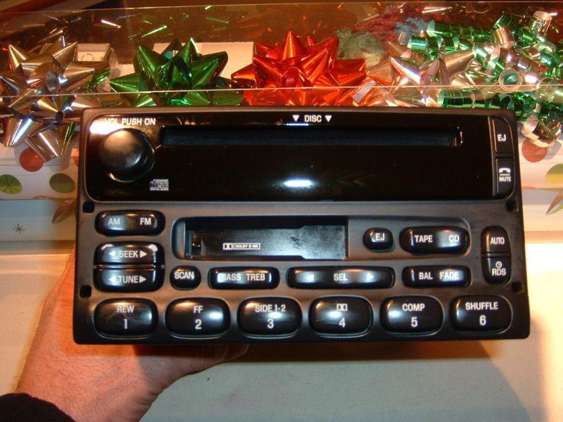 Ford explorer cd cassette 1998 99 00 01 02 mach  equilization reconditioned warr